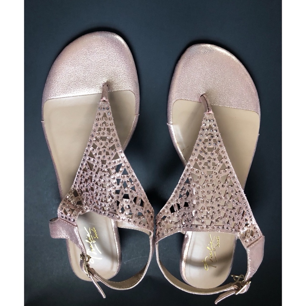 NEW Rose Gold Sandals Ilyssa Thalia Sodi